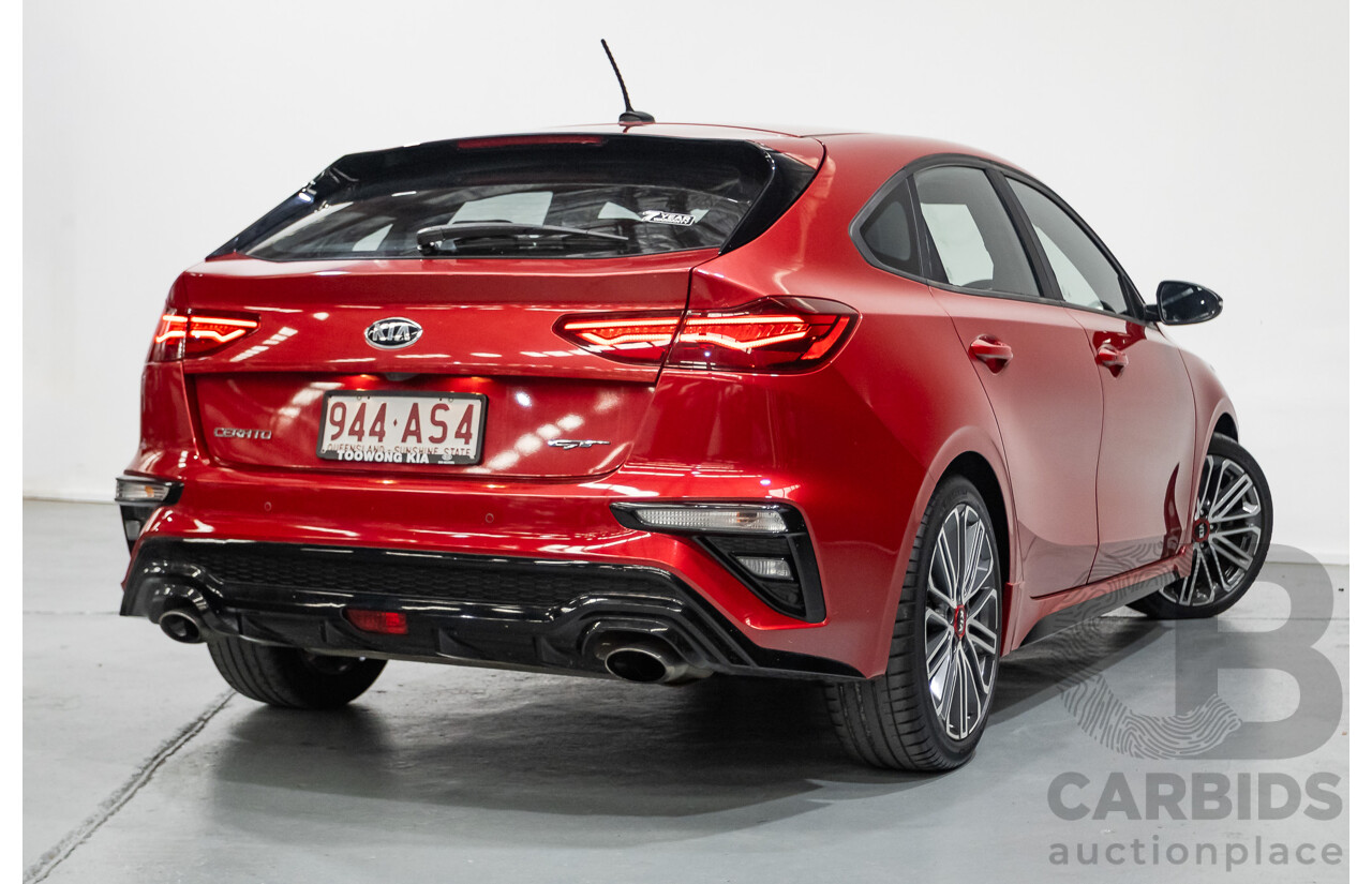 12/2020 Kia Cerato GT BD MY21 5d Hatchback Runaway Red Pearl Turbo 1.6L