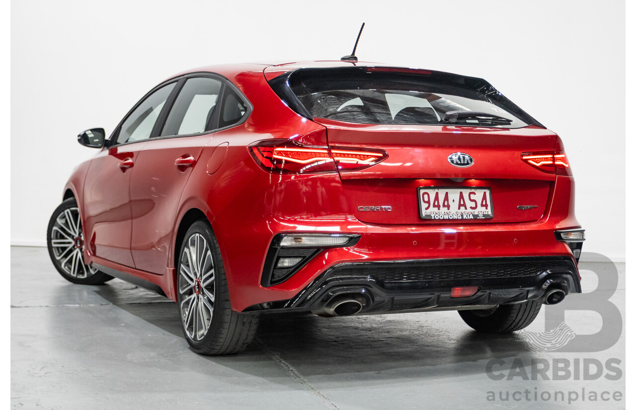 12/2020 Kia Cerato GT BD MY21 5d Hatchback Runaway Red Pearl Turbo 1.6L
