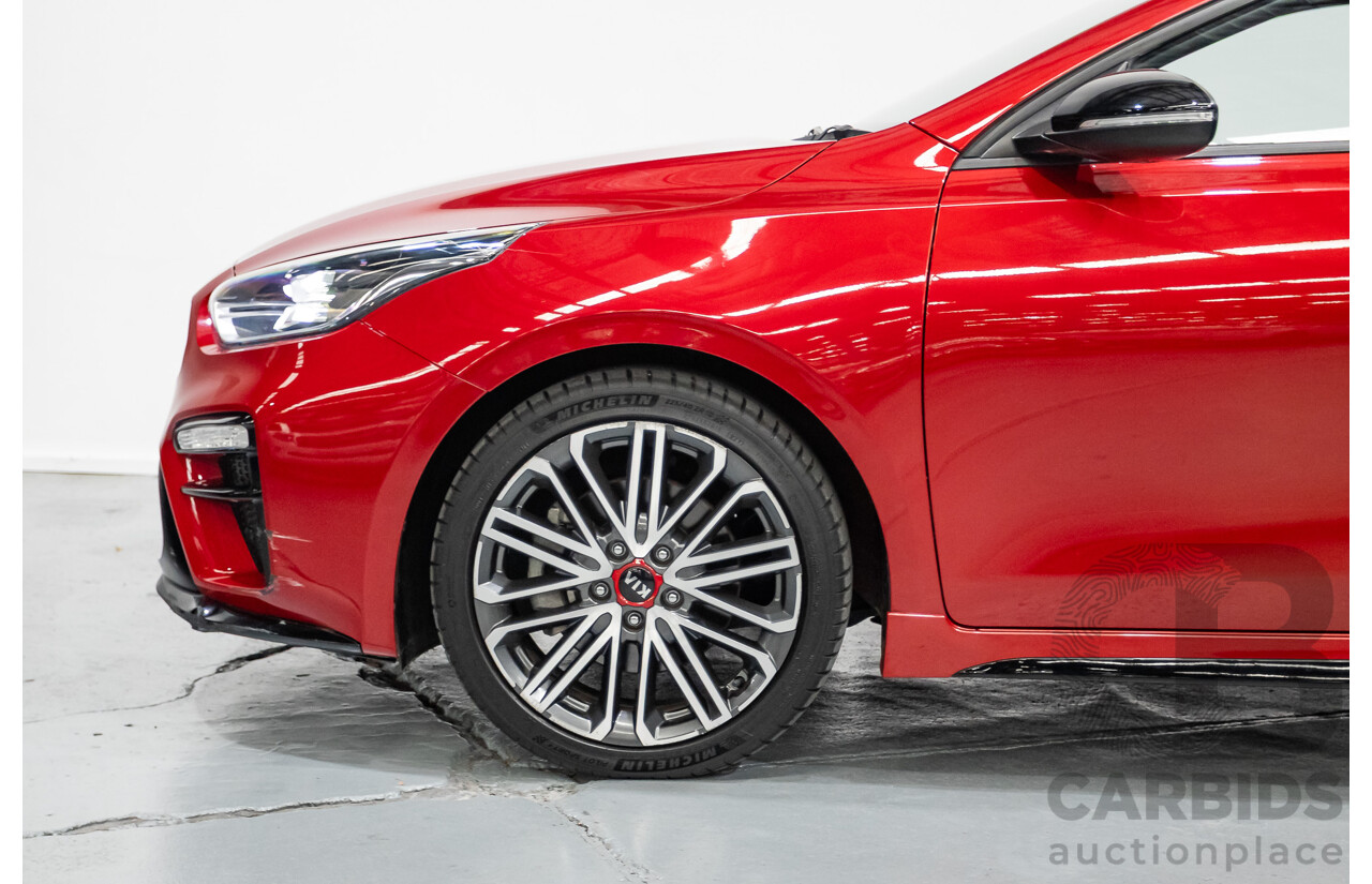 12/2020 Kia Cerato GT BD MY21 5d Hatchback Runaway Red Pearl Turbo 1.6L