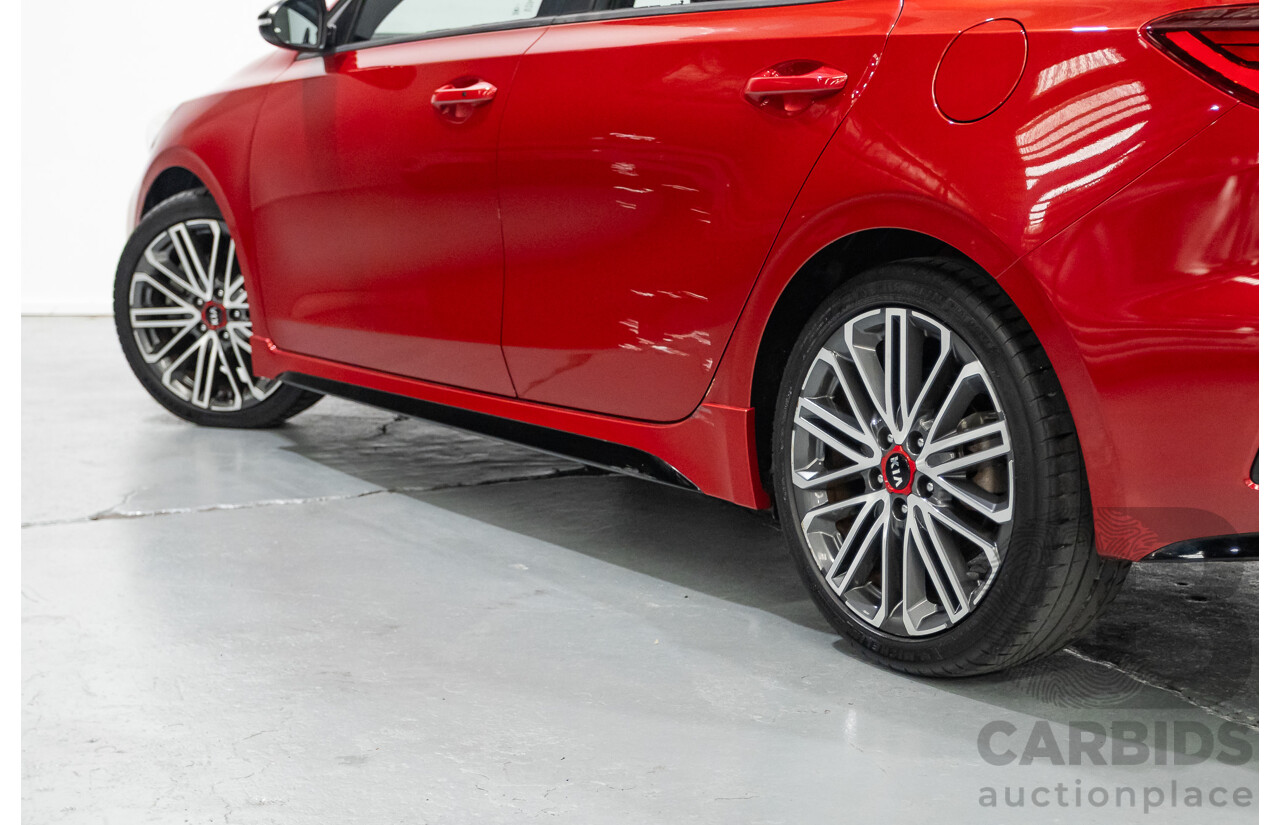 12/2020 Kia Cerato GT BD MY21 5d Hatchback Runaway Red Pearl Turbo 1.6L