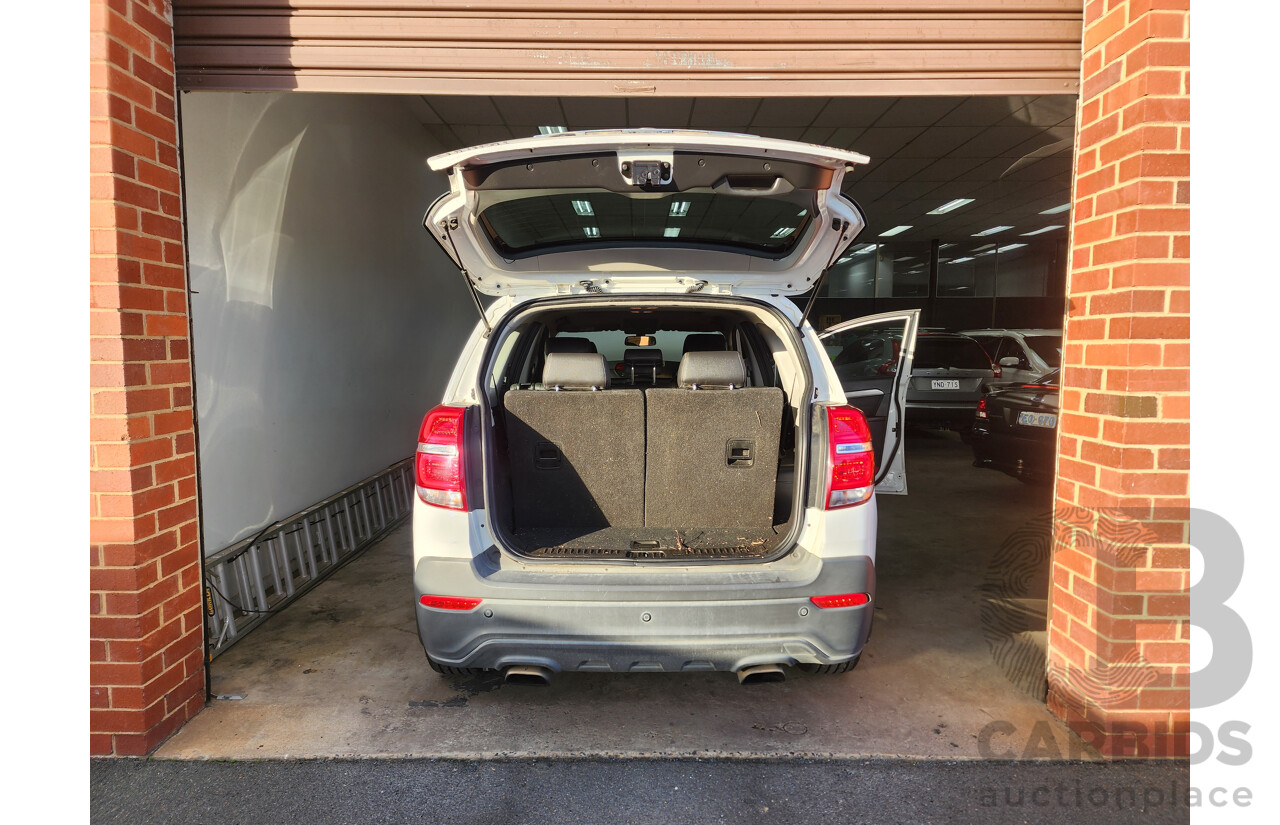 3/2018 Holden Captiva 7 LS Active (fwd) CG MY18 4d Wagon White 2.4L