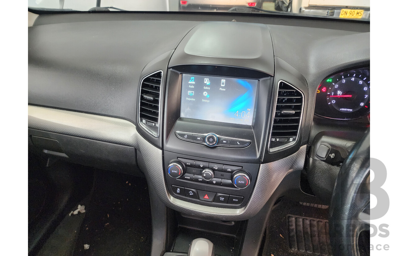 3/2018 Holden Captiva 7 LS Active (fwd) CG MY18 4d Wagon White 2.4L