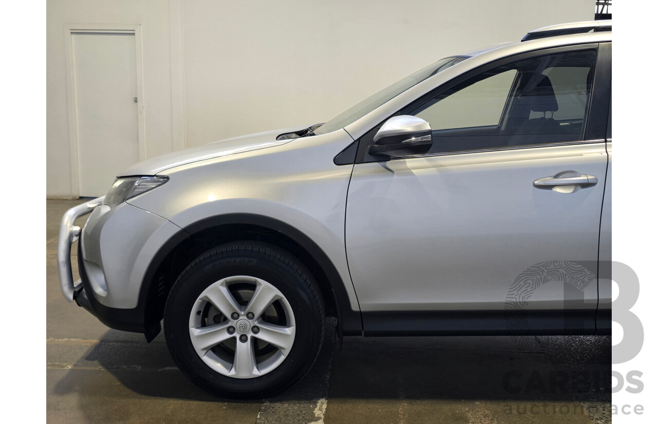 7/2013 Toyota Rav4 GXL ZSA42R 4d Wagon Premium Silver 2.0L