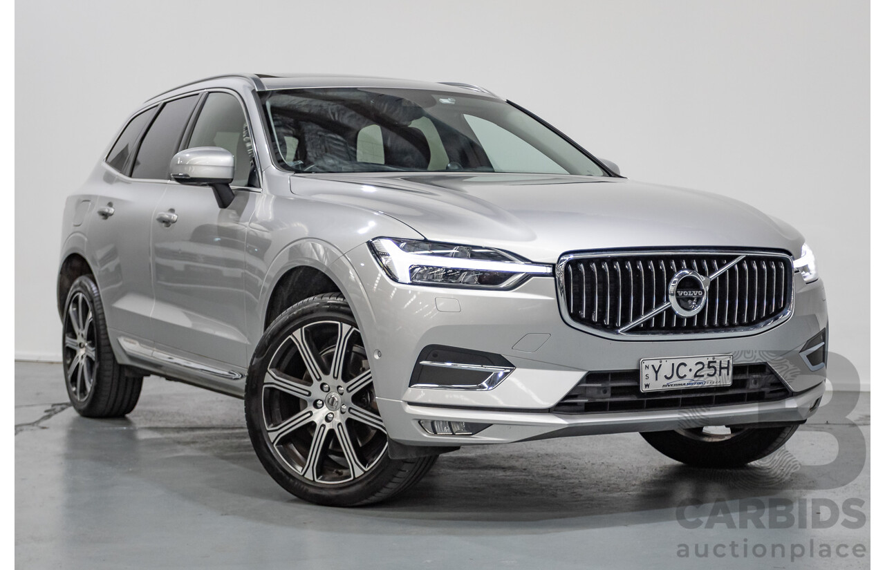 1/2020 Volvo XC60 D4 Inscription (AWD) 246 MY20 4d Wagon Aurora Silver Metallic Twin Turbo 2.0L