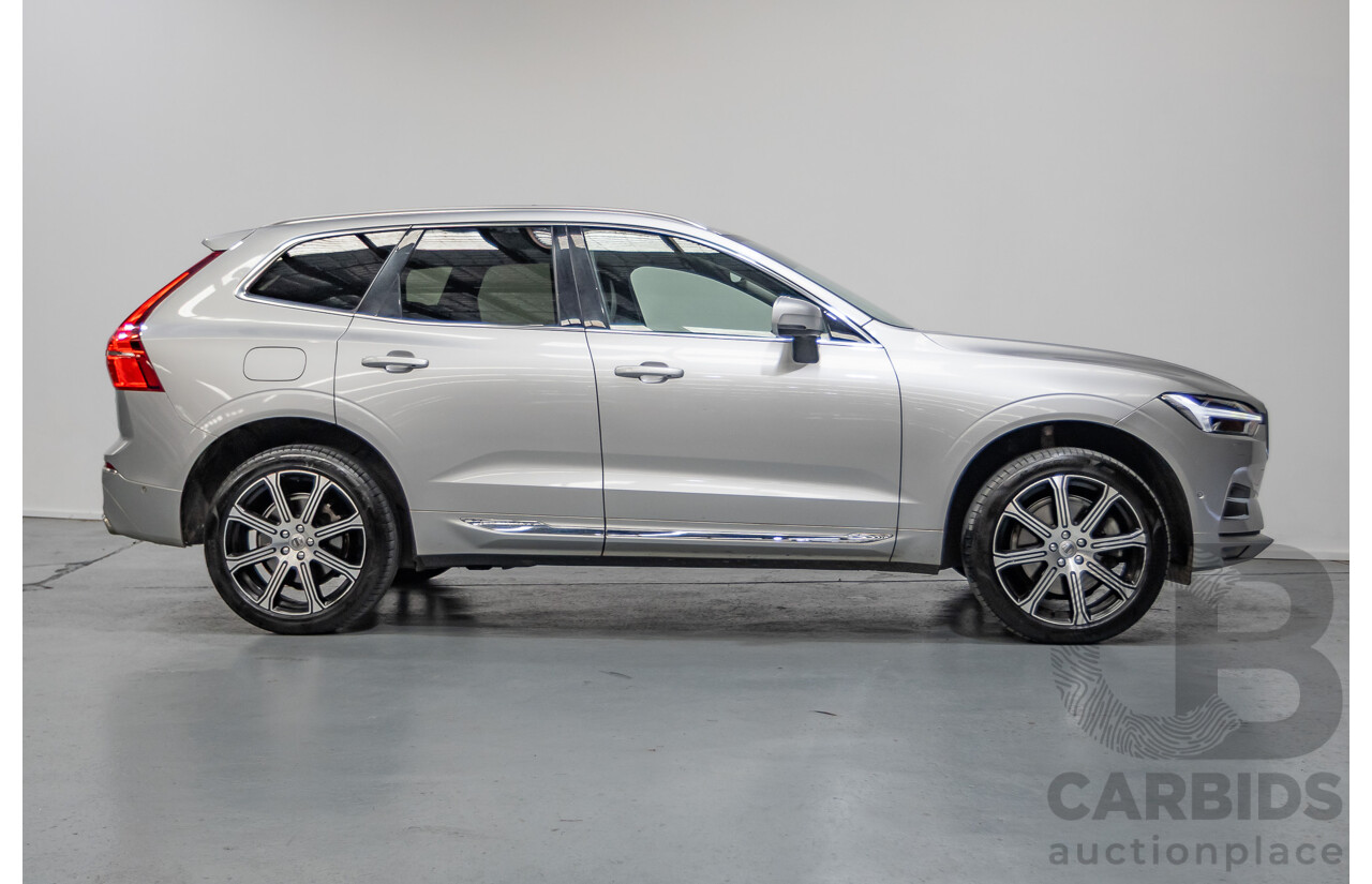 1/2020 Volvo XC60 D4 Inscription (AWD) 246 MY20 4d Wagon Aurora Silver Metallic Twin Turbo 2.0L