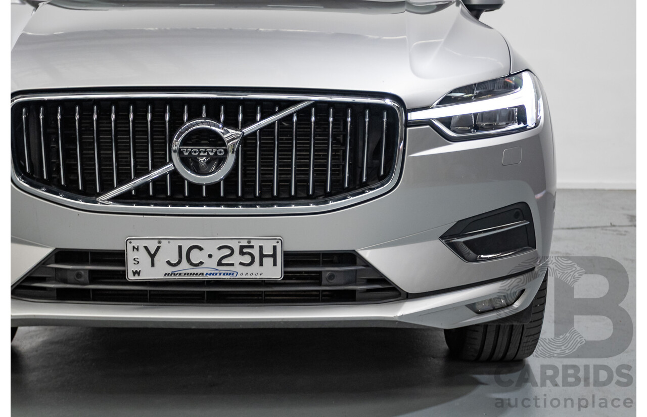 1/2020 Volvo XC60 D4 Inscription (AWD) 246 MY20 4d Wagon Aurora Silver Metallic Twin Turbo 2.0L