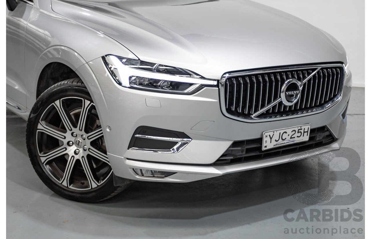 1/2020 Volvo XC60 D4 Inscription (AWD) 246 MY20 4d Wagon Aurora Silver Metallic Twin Turbo 2.0L