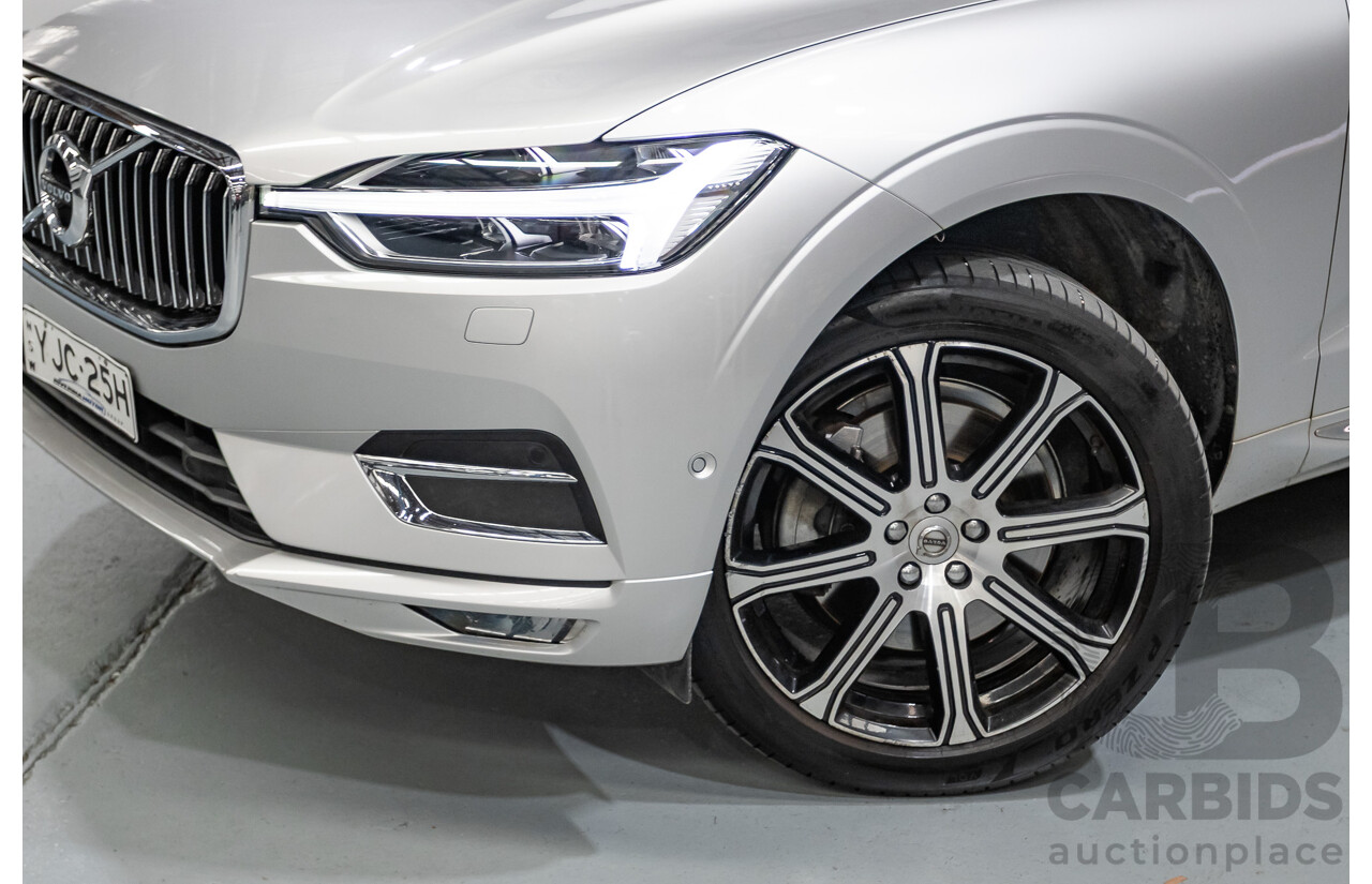 1/2020 Volvo XC60 D4 Inscription (AWD) 246 MY20 4d Wagon Aurora Silver Metallic Twin Turbo 2.0L