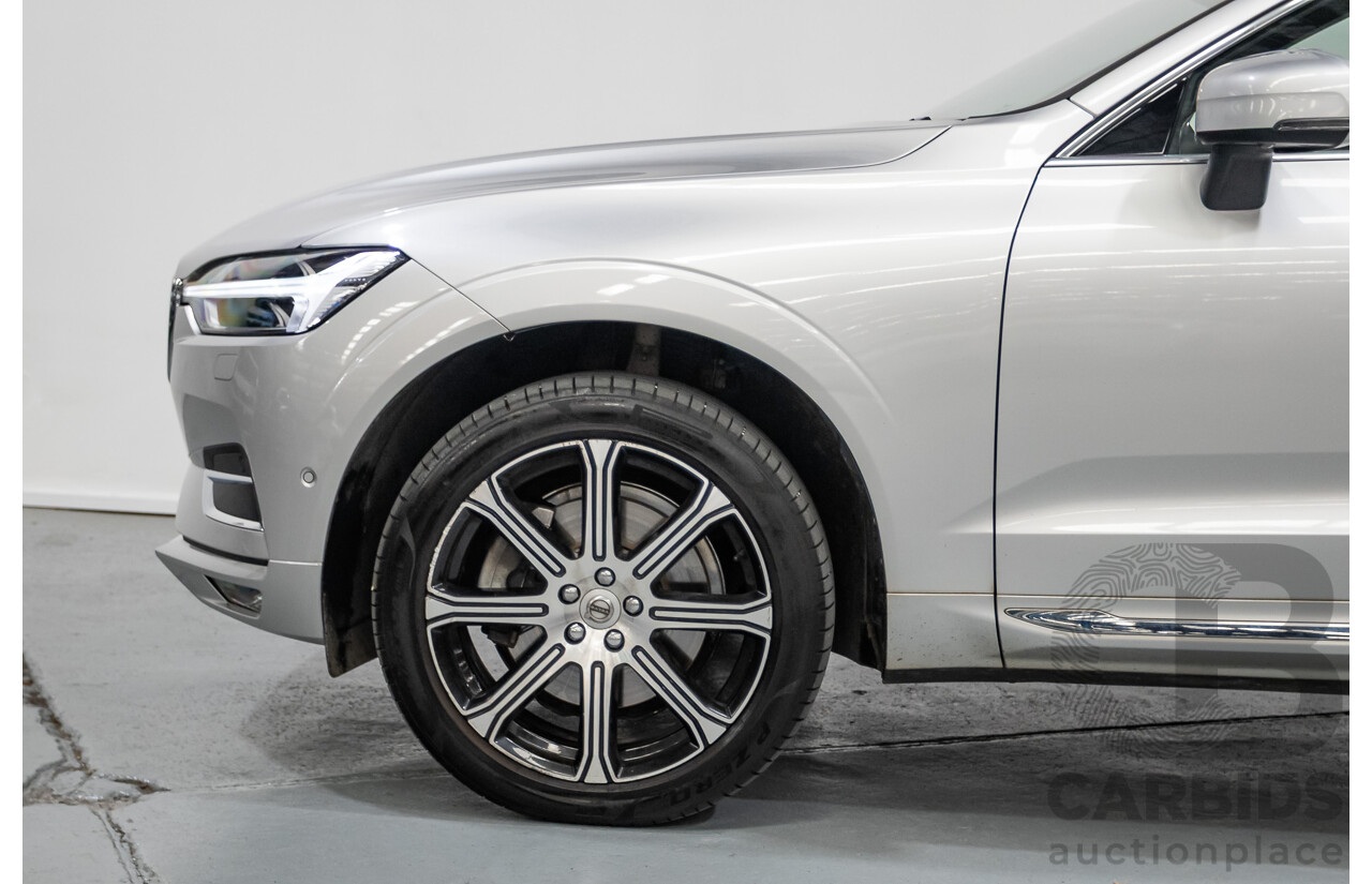 1/2020 Volvo XC60 D4 Inscription (AWD) 246 MY20 4d Wagon Aurora Silver Metallic Twin Turbo 2.0L
