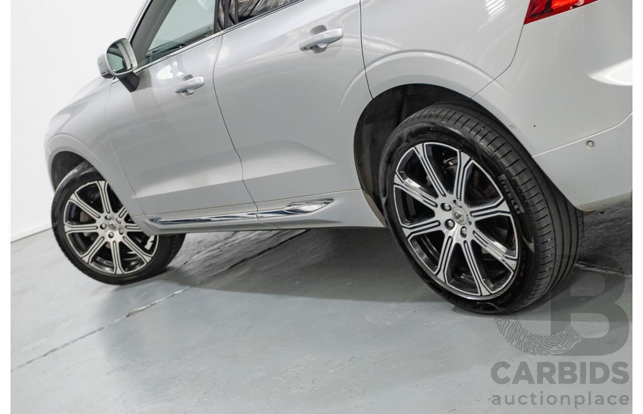 1/2020 Volvo XC60 D4 Inscription (AWD) 246 MY20 4d Wagon Aurora Silver Metallic Twin Turbo 2.0L