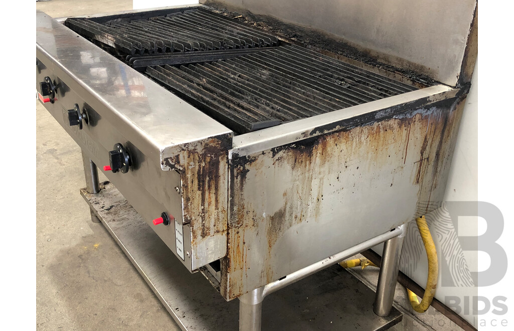 Goldstein Four Burner Natural Gas Char Broiler