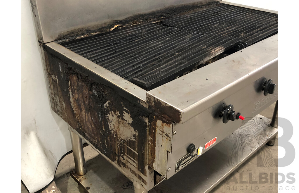Goldstein Four Burner Natural Gas Char Broiler