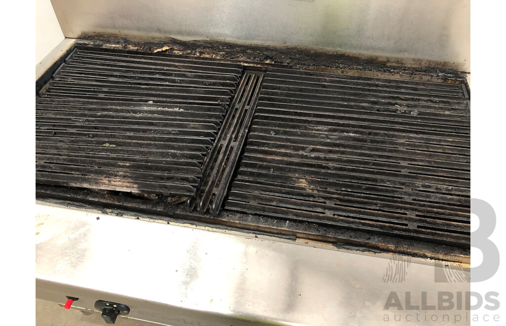 Goldstein Four Burner Natural Gas Char Broiler