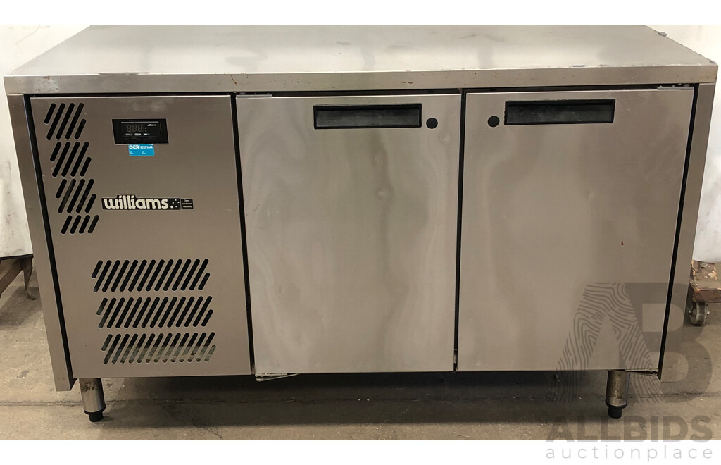Williams Stainless Steel Two Door Commercial Fridge