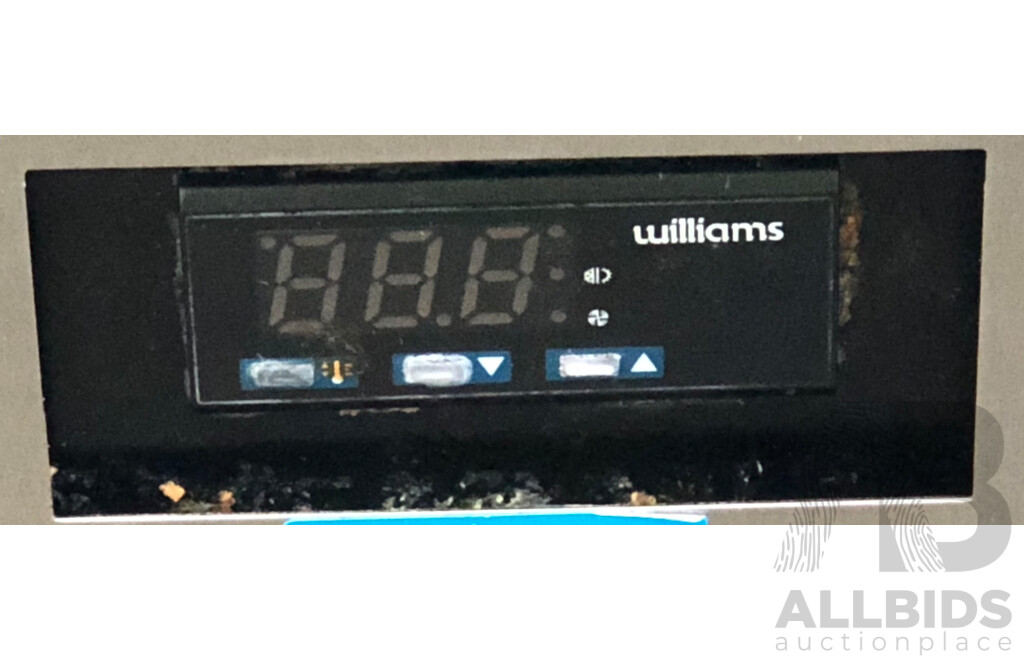 Williams Stainless Steel Two Door Commercial Fridge
