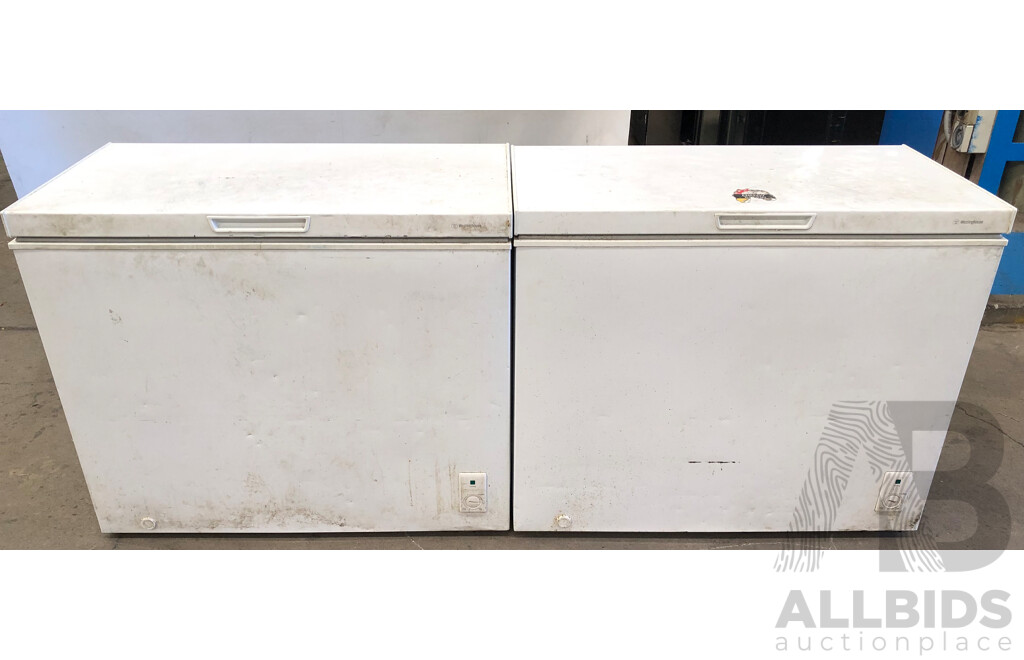 Westinghouse 200 Litre Chest Freezer - Lot of Two