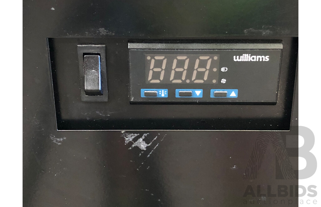 Williams Cameo Three Door Back Bar Commercial Refrigerator