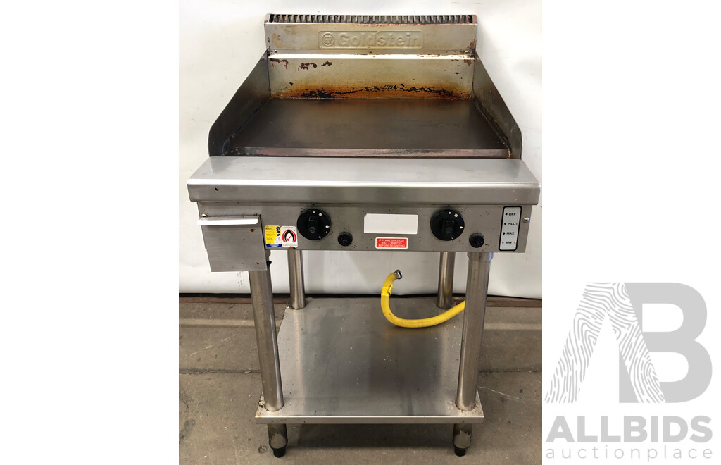Goldstein Two Burner Natural Gas Plancha