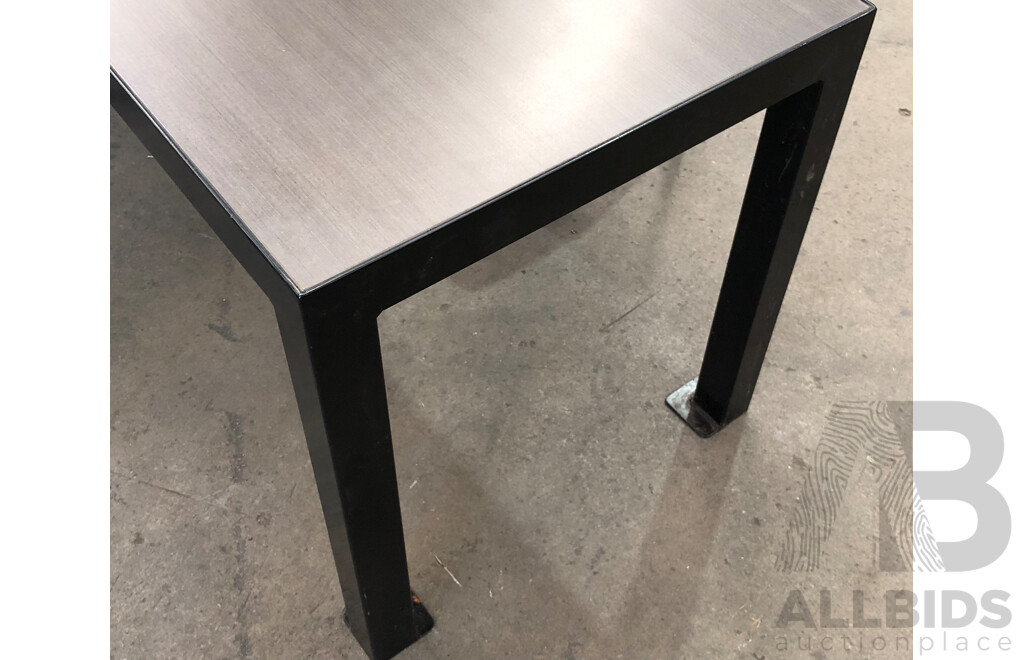 Two Cafe Tables and 18 Stools