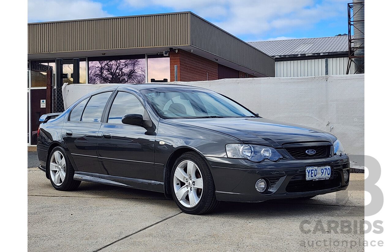 4/2006 Ford Falcon XR6 BF 4d Sedan Grey 4.0L