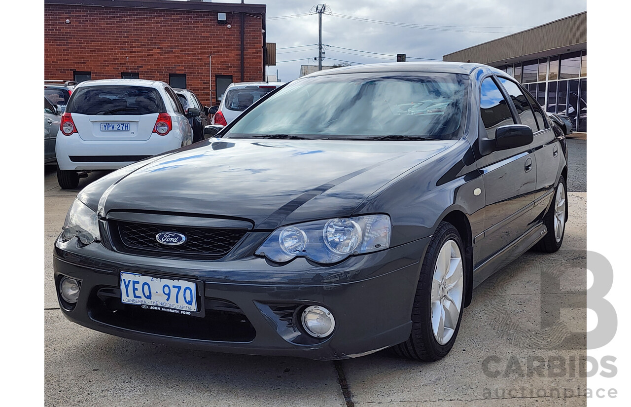 4/2006 Ford Falcon XR6 BF 4d Sedan Grey 4.0L
