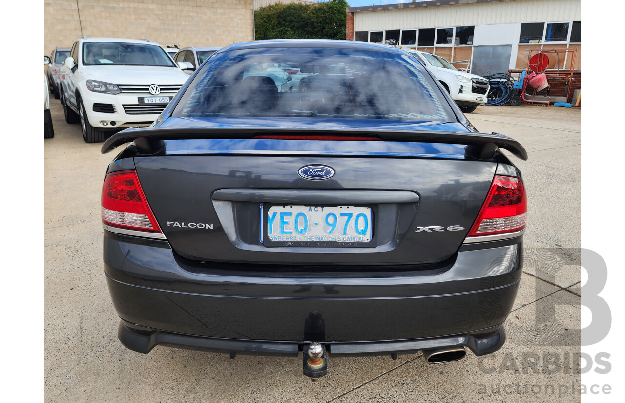 4/2006 Ford Falcon XR6 BF 4d Sedan Grey 4.0L