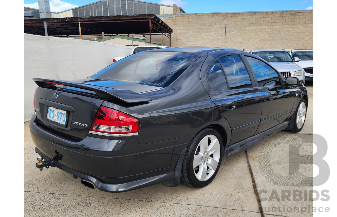 4/2006 Ford Falcon XR6 BF 4d Sedan Grey 4.0L