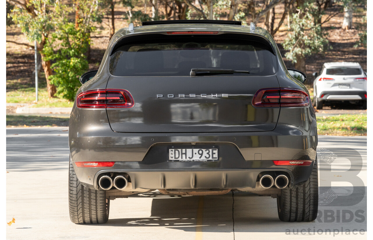 7/2016 Porsche Macan S Diesel (AWD) MY17 4d Wagon Night Blue Metallic / Wrapped Black Turbo Diesel 3.0L