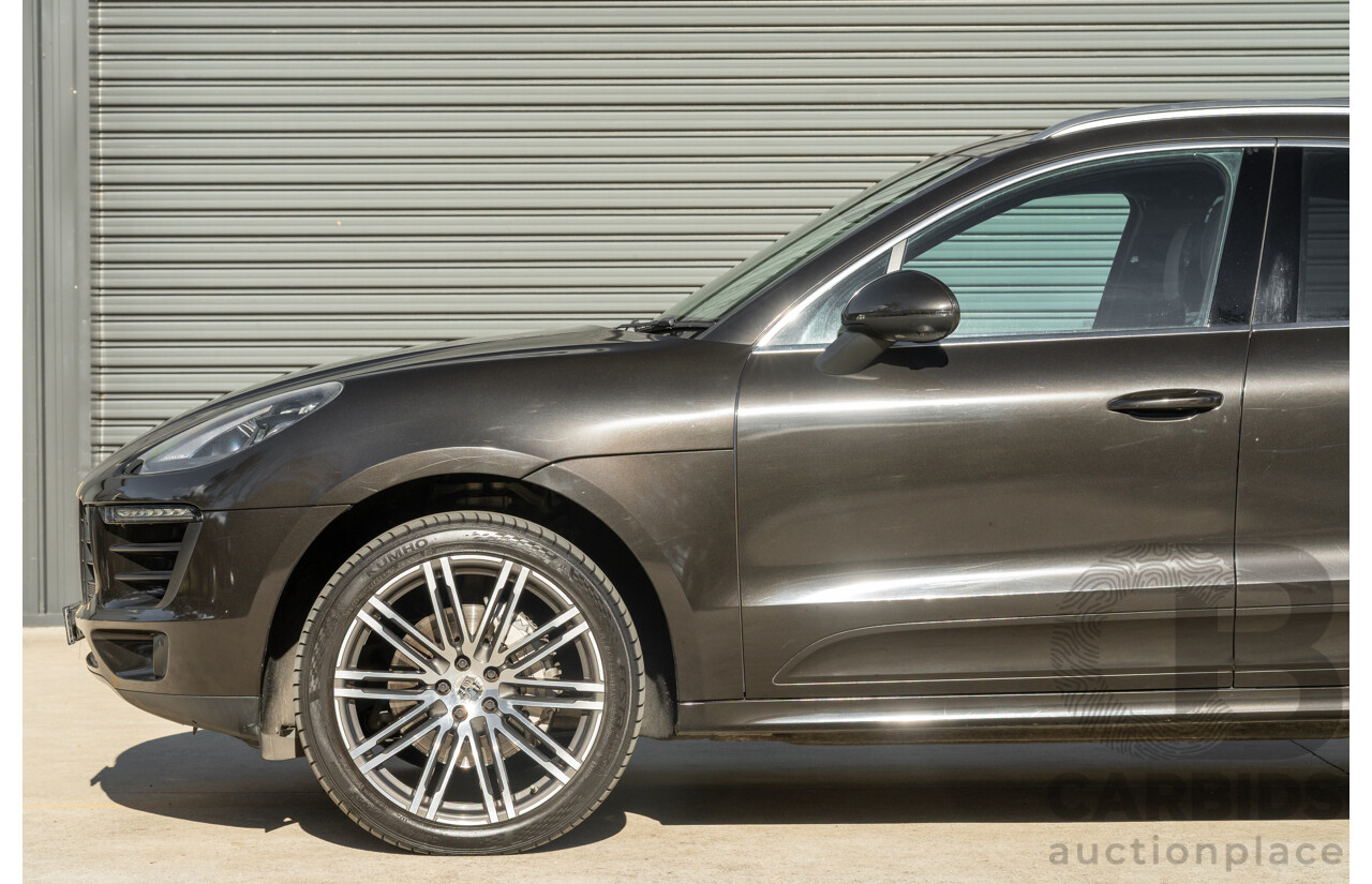 7/2016 Porsche Macan S Diesel (AWD) MY17 4d Wagon Night Blue Metallic / Wrapped Black Turbo Diesel 3.0L