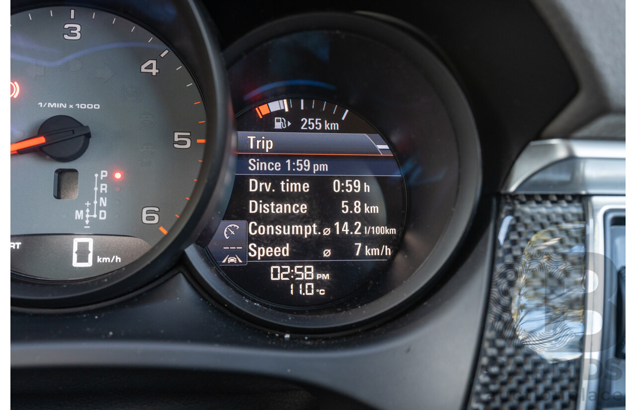 7/2016 Porsche Macan S Diesel (AWD) MY17 4d Wagon Night Blue Metallic / Wrapped Black Turbo Diesel 3.0L
