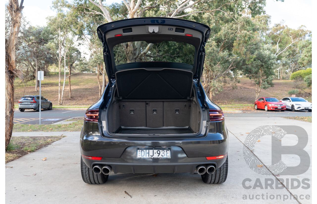 7/2016 Porsche Macan S Diesel (AWD) MY17 4d Wagon Night Blue Metallic / Wrapped Black Turbo Diesel 3.0L