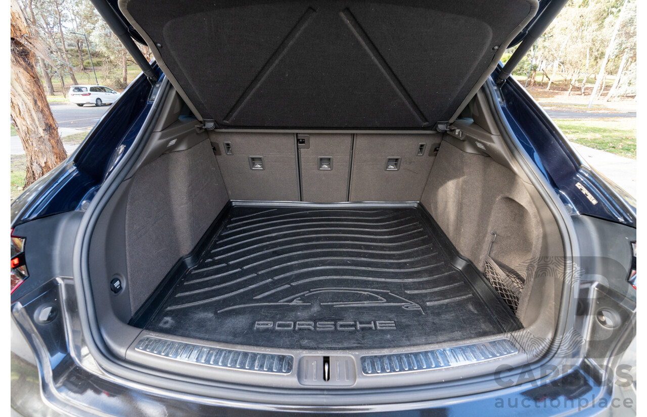 7/2016 Porsche Macan S Diesel (AWD) MY17 4d Wagon Night Blue Metallic / Wrapped Black Turbo Diesel 3.0L