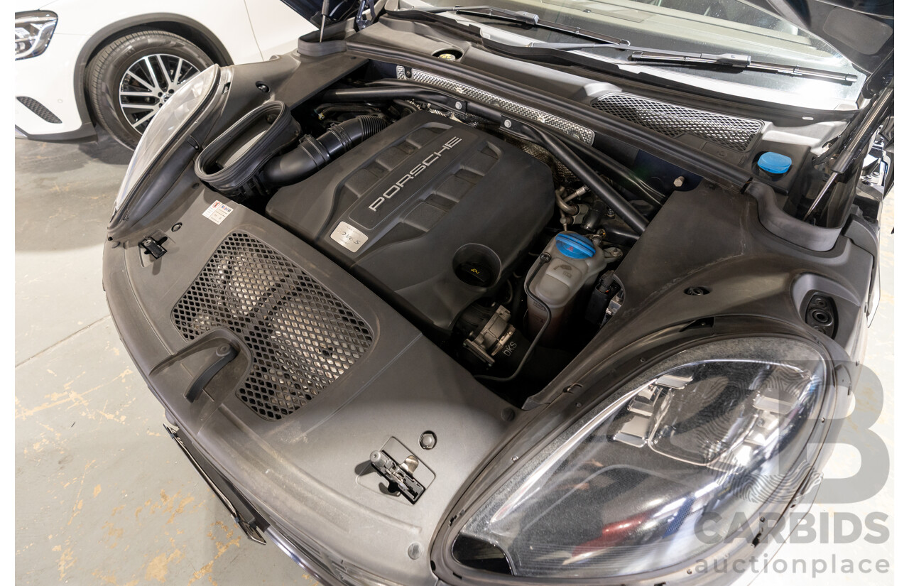 7/2016 Porsche Macan S Diesel (AWD) MY17 4d Wagon Night Blue Metallic / Wrapped Black Turbo Diesel 3.0L