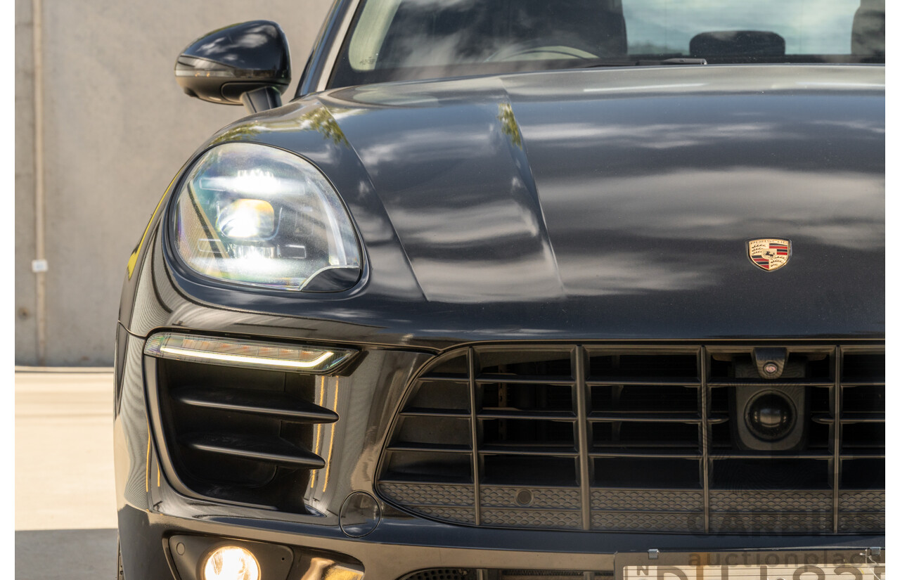 7/2016 Porsche Macan S Diesel (AWD) MY17 4d Wagon Night Blue Metallic / Wrapped Black Turbo Diesel 3.0L