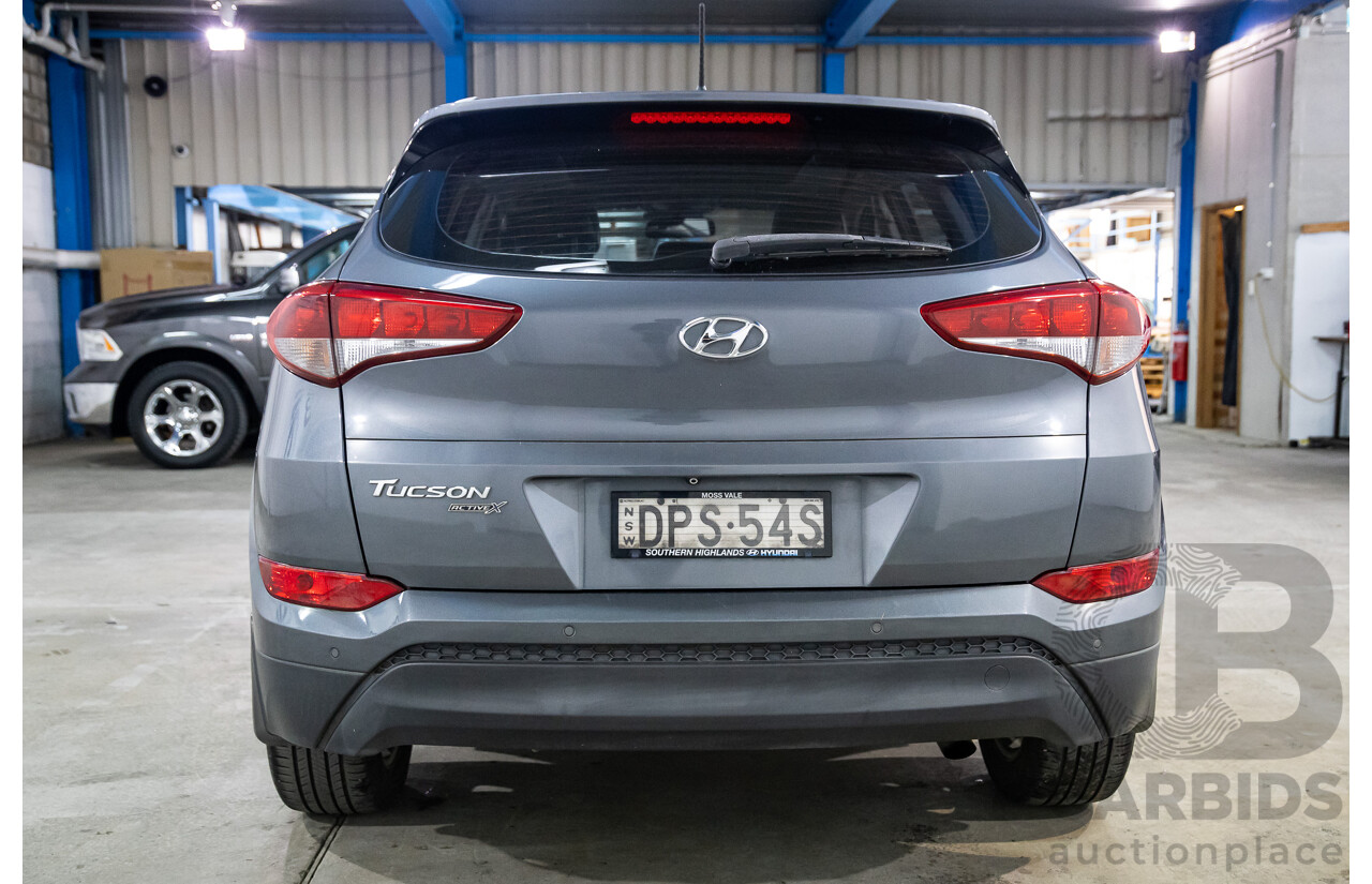 7/2017 Hyundai Tucson Active X TL MY18 4d Wagon Coliseum Grey 2.0L
