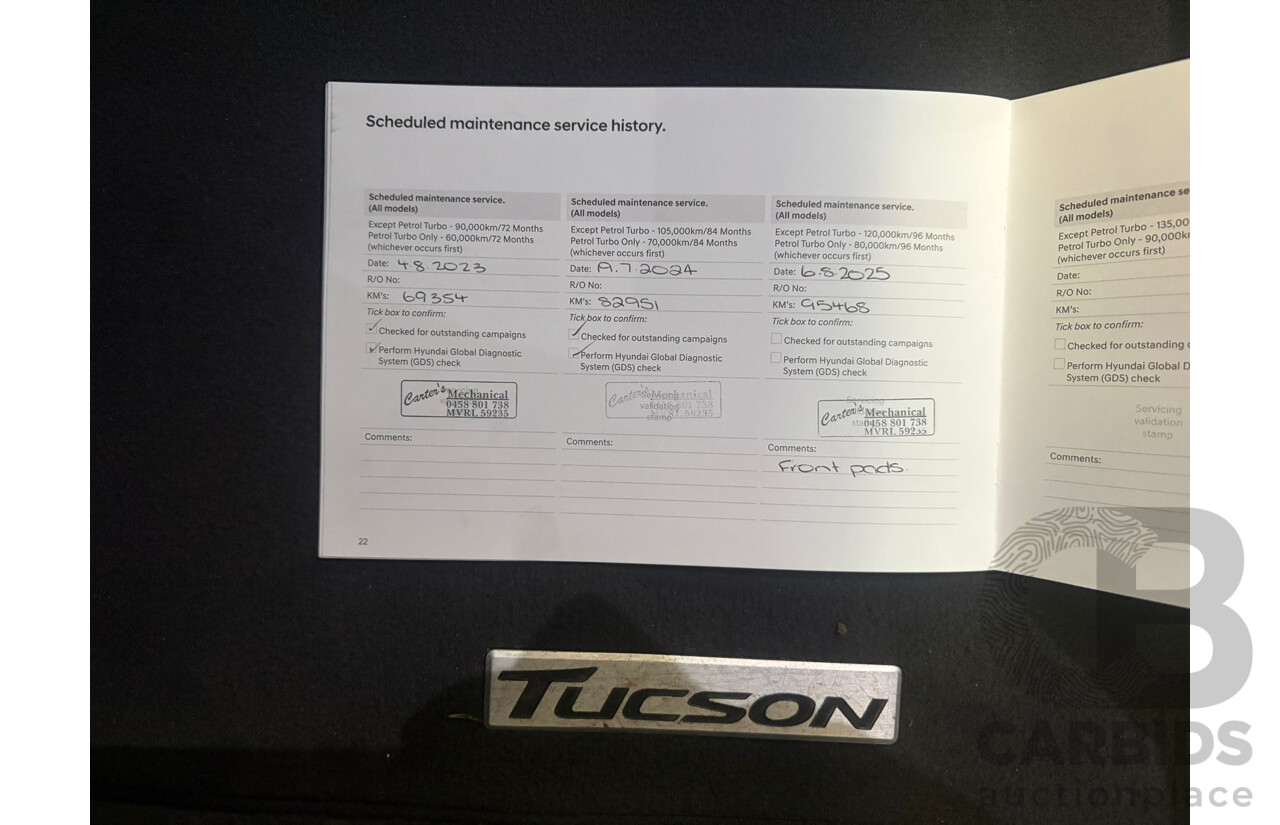7/2017 Hyundai Tucson Active X TL MY18 4d Wagon Coliseum Grey 2.0L