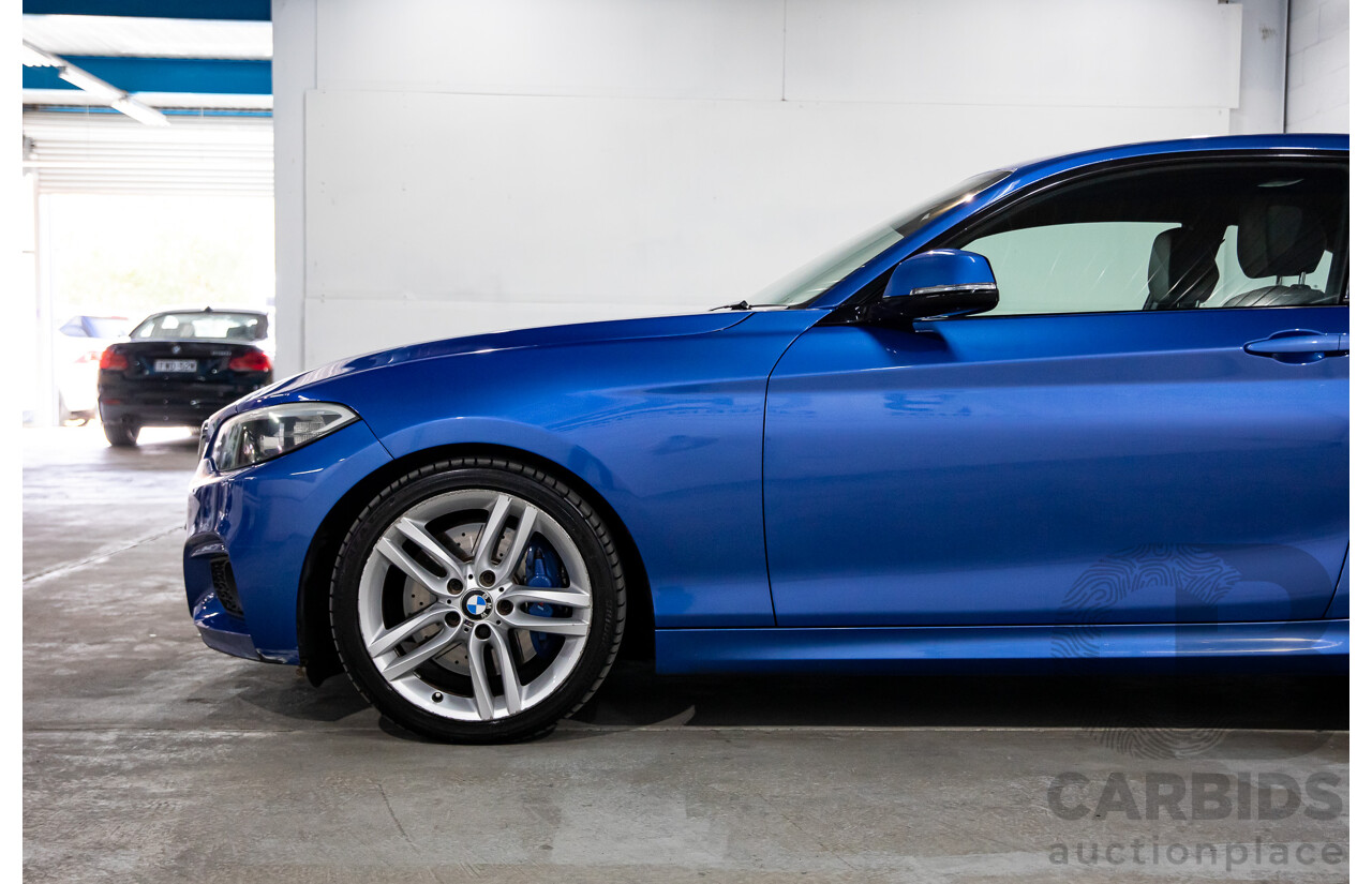 5/2014 BMW 220d M Sport F22 2d Coupe Estoril Blue Metallic Turbo Diesel 2.0L