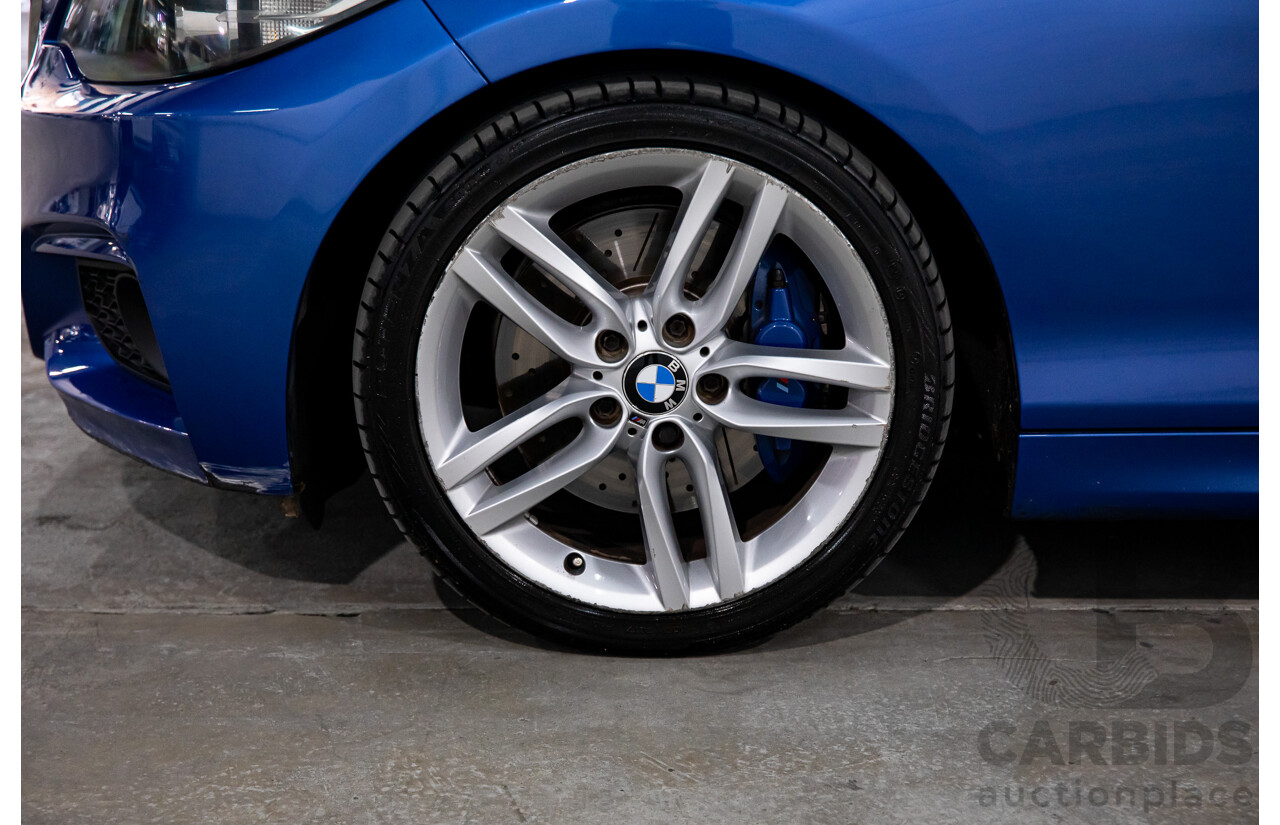 5/2014 BMW 220d M Sport F22 2d Coupe Estoril Blue Metallic Turbo Diesel 2.0L