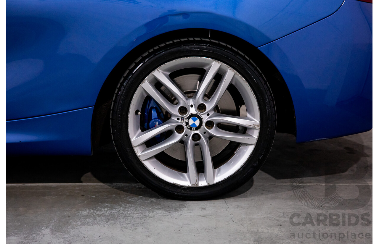 5/2014 BMW 220d M Sport F22 2d Coupe Estoril Blue Metallic Turbo Diesel 2.0L
