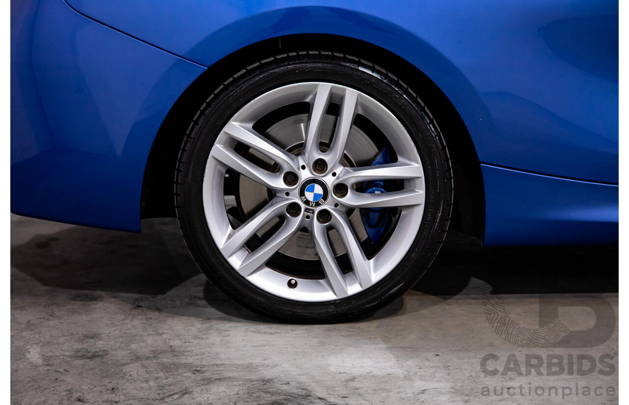 5/2014 BMW 220d M Sport F22 2d Coupe Estoril Blue Metallic Turbo Diesel 2.0L