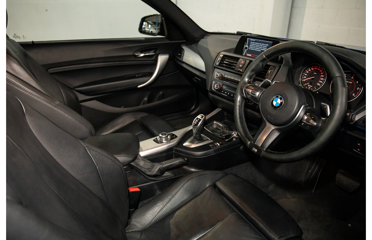 5/2014 BMW 220d M Sport F22 2d Coupe Estoril Blue Metallic Turbo Diesel 2.0L