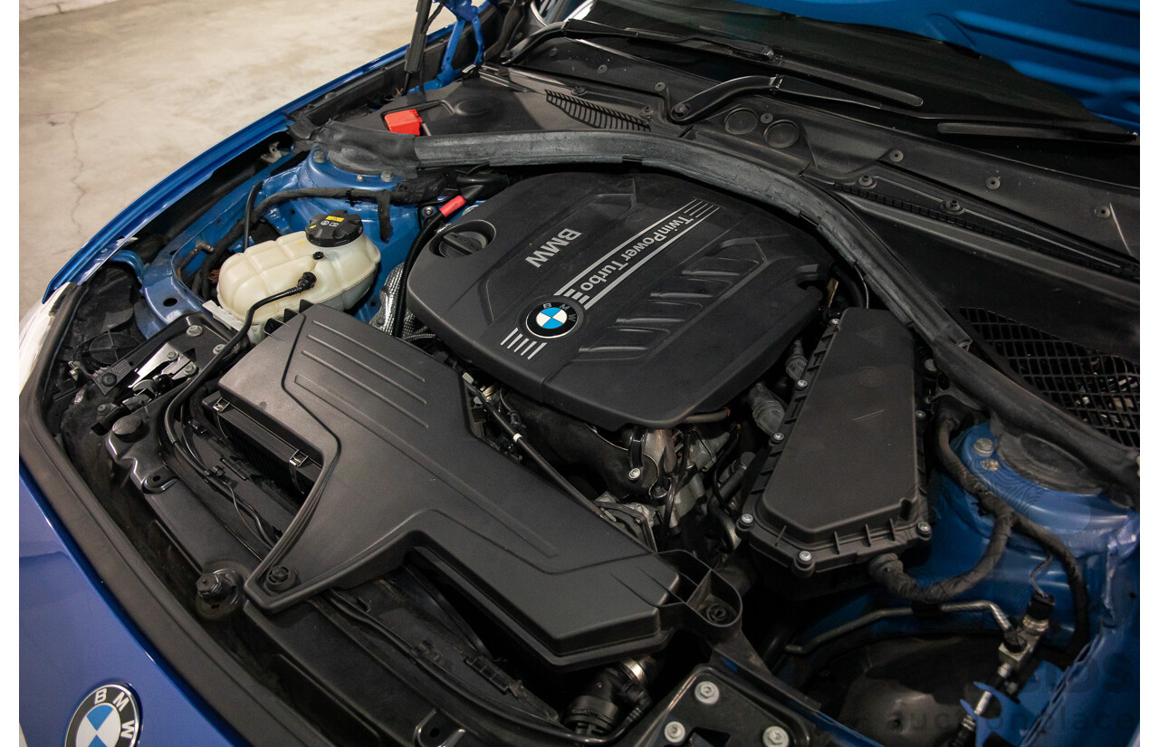 5/2014 BMW 220d M Sport F22 2d Coupe Estoril Blue Metallic Turbo Diesel 2.0L