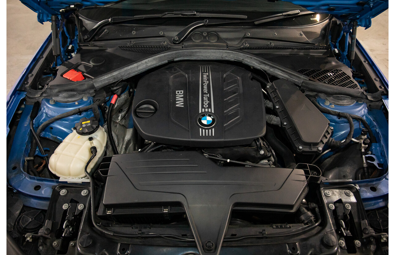 5/2014 BMW 220d M Sport F22 2d Coupe Estoril Blue Metallic Turbo Diesel 2.0L
