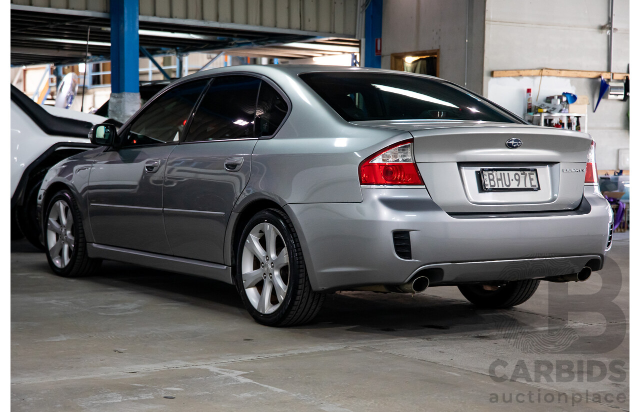 10/2008 Subaru Liberty 2.5i MY08 4d Wagon Silver 2.5L