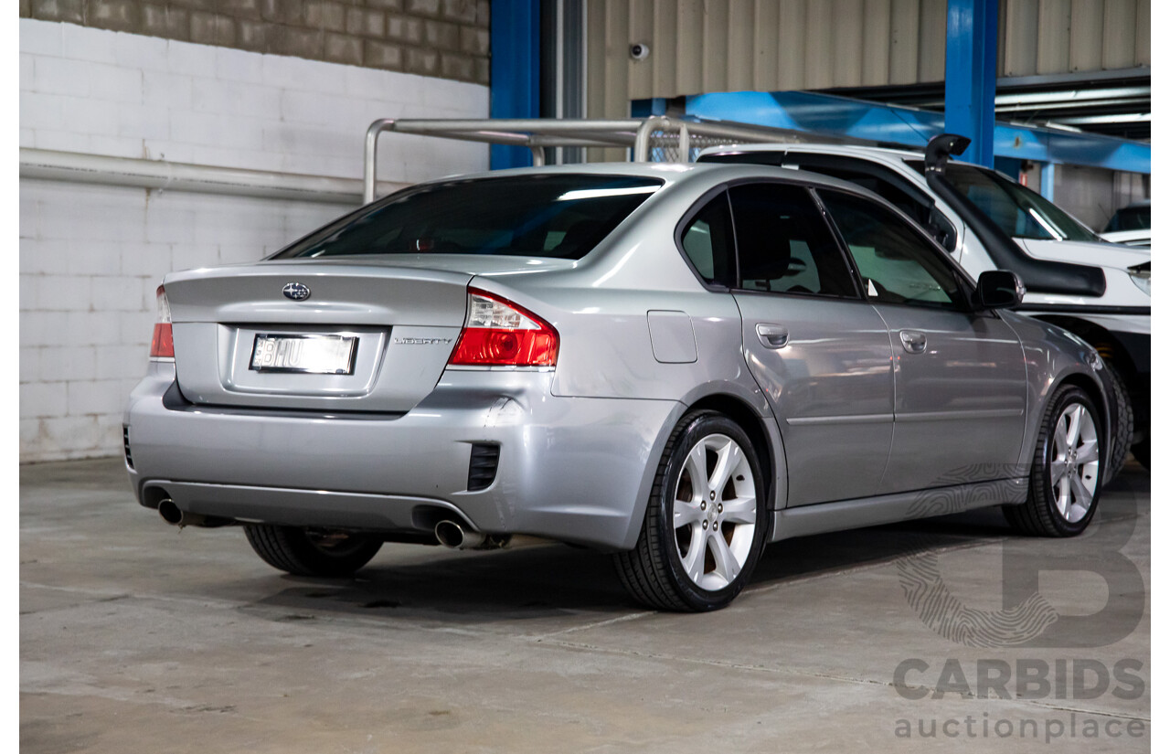 10/2008 Subaru Liberty 2.5i MY08 4d Wagon Silver 2.5L