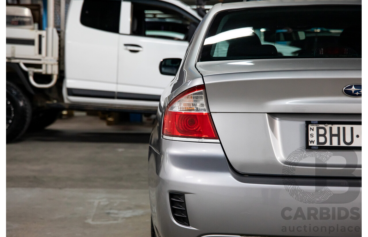 10/2008 Subaru Liberty 2.5i MY08 4d Wagon Silver 2.5L