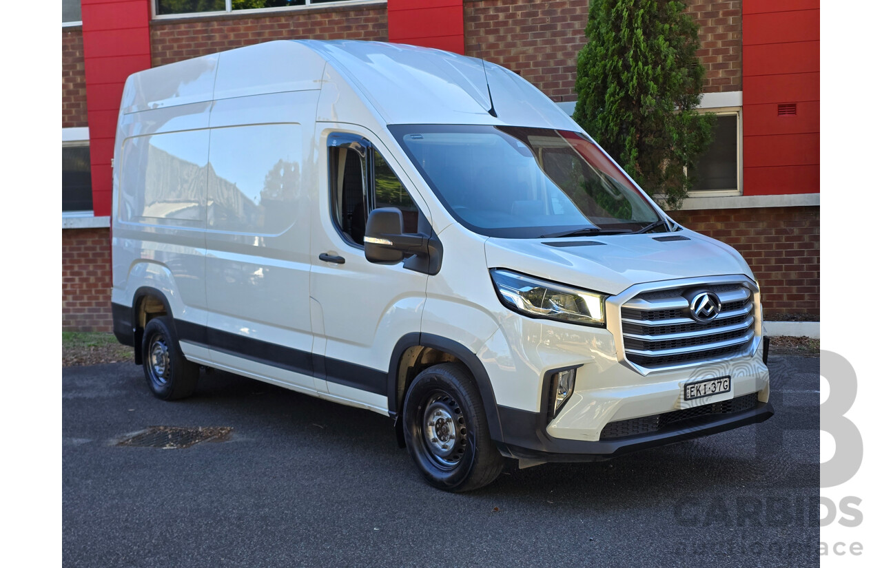 10/2020 LDV Deliver 9 LWB High Roof 2d Van Blanc White Turbo Diesel 2.0L
