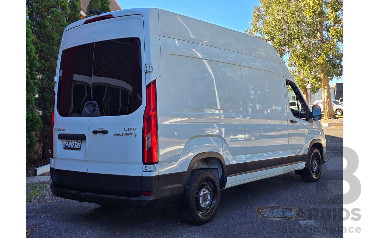 10/2020 LDV Deliver 9 LWB High Roof 2d Van Blanc White Turbo Diesel 2.0L