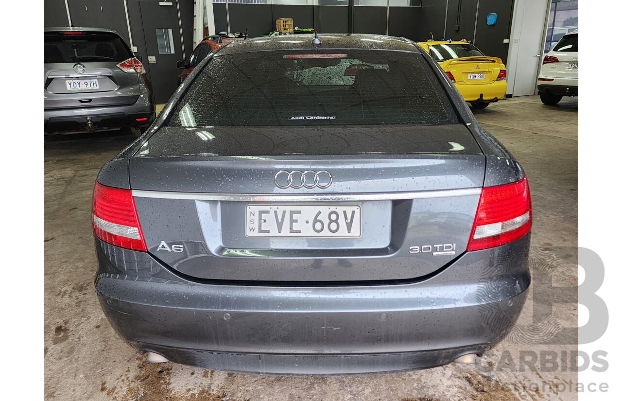 7/2008 Audi A6 3.0 TDI Quattro LE MANS ED 4F 4d Sedan Grey 3.0L