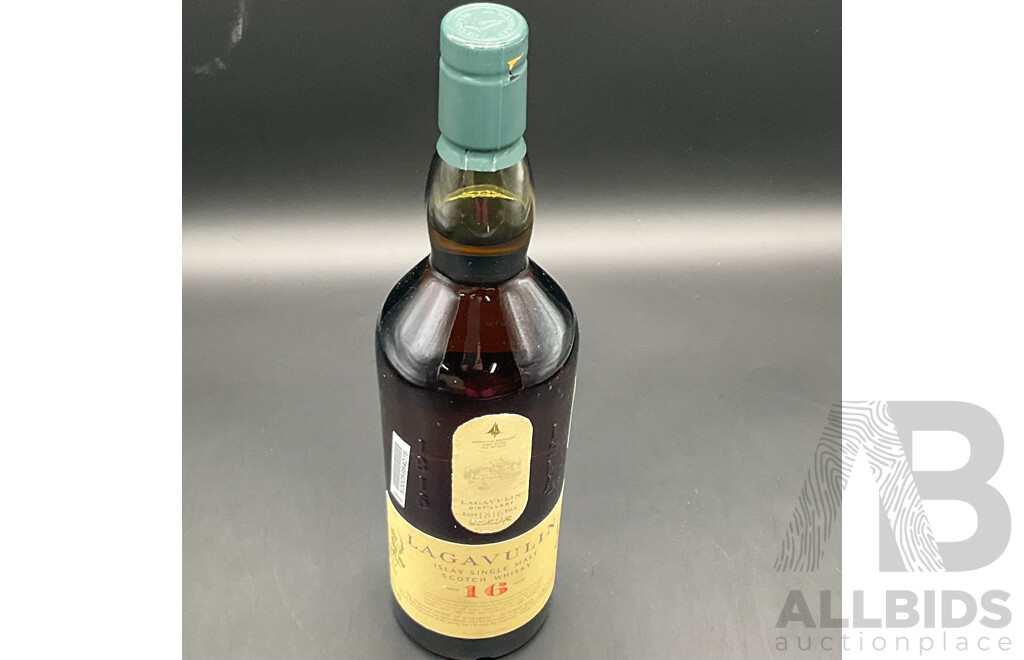 LAGAVULIN 16 Year Old Islay Single Malt Scotch Whisky 750ml - ORP $223.99